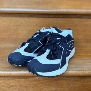 Men’s Under Armour Navy and White Turf Shoes
